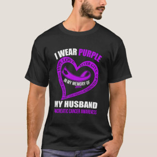 Camiseta Na Minha Memória, O Meu Câncer de pâncreas Marido 