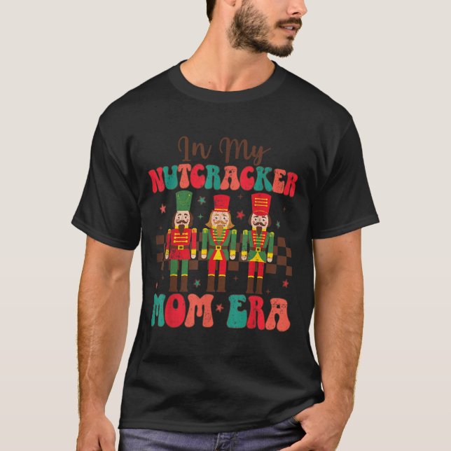 Camiseta Na minha piranha mãe era Groovy Mulheres Engraçada (Frente)