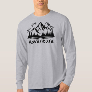 Camiseta Na Minha Próxima Aventura, Amante da Natureza