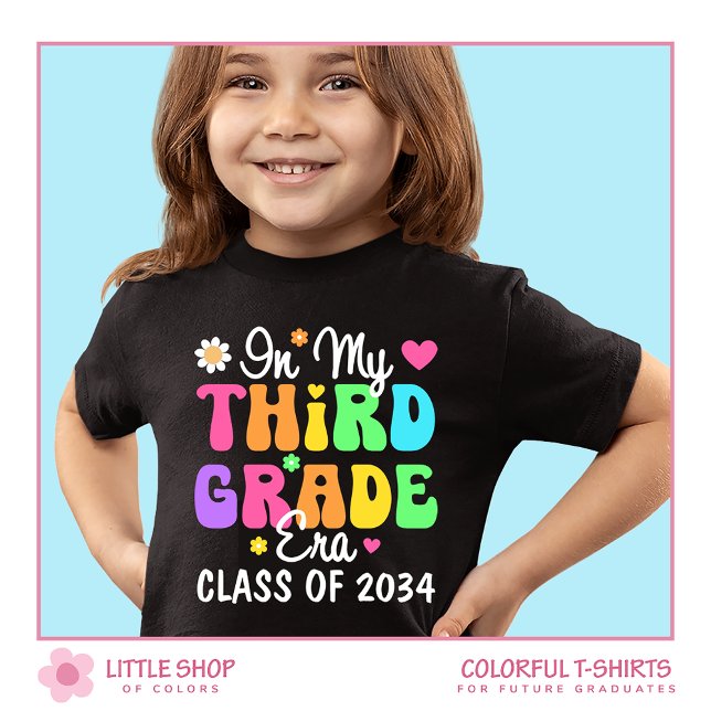 Camiseta Na minha turma da terceira série de 2034 de volta  (Criador carregado)