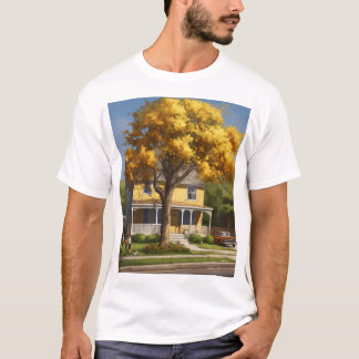 Camiseta "Na moda 2D Vetor Illustração T-Shirt - G Única