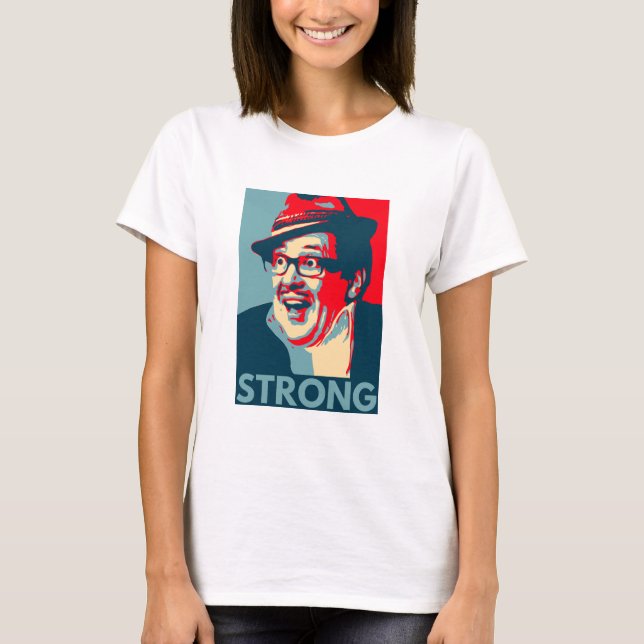 Camiseta Na moda Arthur Strong - T-shirt feminina (Frente)