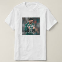 "Na moda Babar Azam T-Shirt - Celebrar o Paquistão