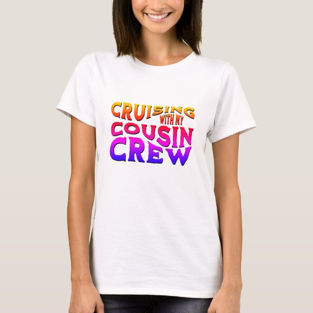 Camiseta Na moda COUSIN TRW (Frente)
