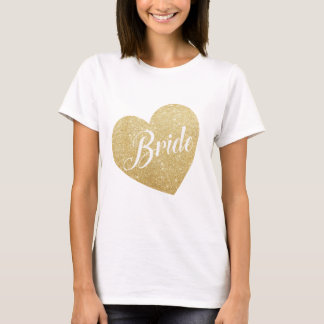 Camiseta Na moda de classe superior do FAB, Dourada Brit He