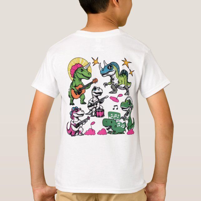 Camiseta Na moda e Teto Confortável para o Visto do dia a d (Verso)