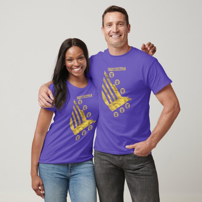 Camiseta Na moda Eagle (Unissex)