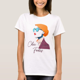 Camiseta Na moda em Moda Retroativa