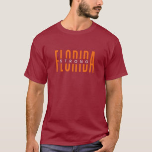 Camiseta Na moda Florida Strong T-Shirt