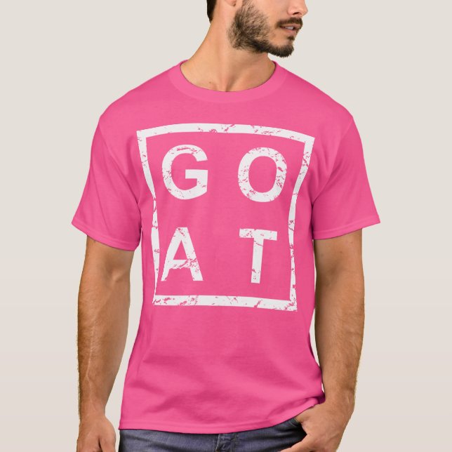 Camiseta Na moda Goat (Frente)