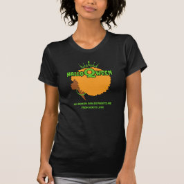 Camiseta Na moda HALLOQWEEN Afro Queen Halloween