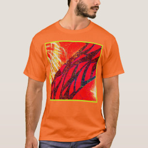 Camiseta Na moda Hot Colors - Arte Padrão