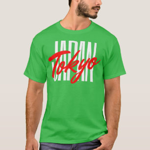 Camiseta Na moda Minimalista Tokyo Japan T-Shirt