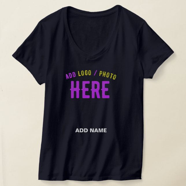 CAMISETA NA MODA MODERNO PERSONALIZADO MARINHO AZUL VERIFIC (Postura )