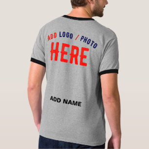 CAMISETA NA MODA MODERNO PERSONALIZÁVEL ASH VERIFICADO COM 