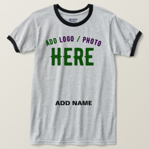 CAMISETA NA MODA MODERNO PERSONALIZÁVEL ASH VERIFICADO COM