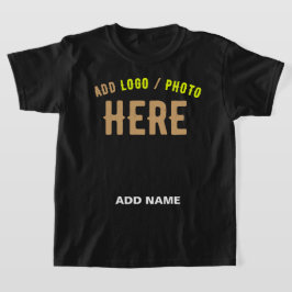 CAMISETA NA MODA MODERNO PERSONALIZÁVEL NEGRO VERIFICADO CO