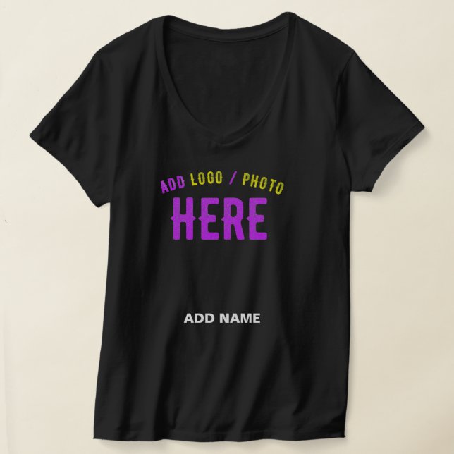 CAMISETA NA MODA MODERNO PERSONALIZÁVEL NEGRO VERIFICADO CO (Postura )
