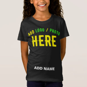 CAMISETA NA MODA MODERNO PERSONALIZÁVEL NEGRO VERIFICADO CO