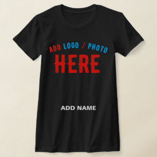 CAMISETA NA MODA MODERNO PERSONALIZÁVEL NEGRO VERIFICADO CO