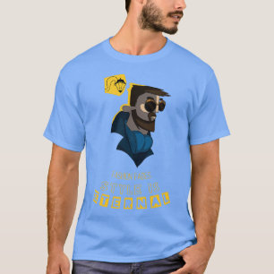 Camiseta Na moda Mustache Man