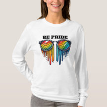 Na moda Pride Eyeglass com Cor Arco-Íris LGBTQ+