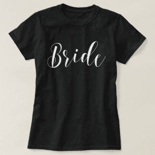 Camiseta Na moda Script Bride