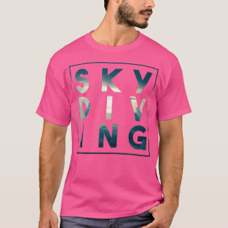 Camiseta Na moda Skydiving Trendy Skydiver