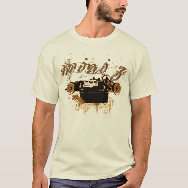 Camiseta Na moda/vintage Mini-z (Frente)