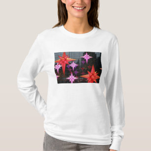 Camiseta Na Nova Iorque. Decoração do Natal para dentro