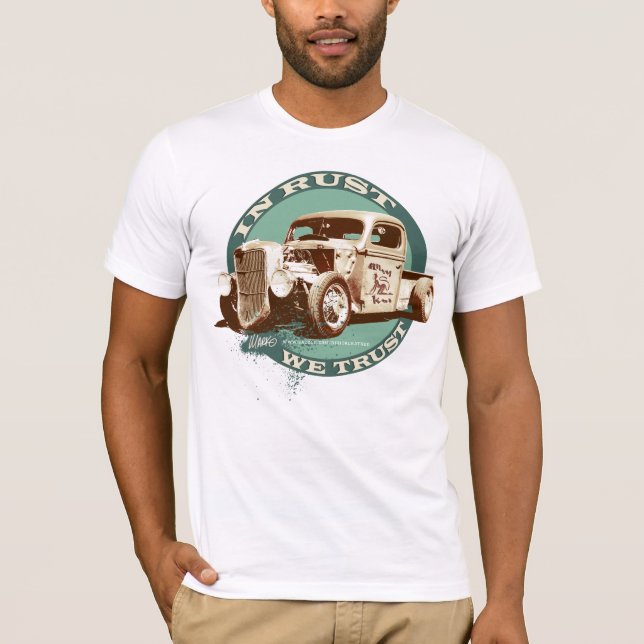 Camiseta Na oxidação nós confiamos (Frente)