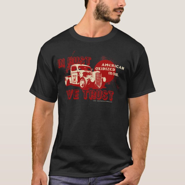 Camiseta Na oxidação nós confiamos (Frente)