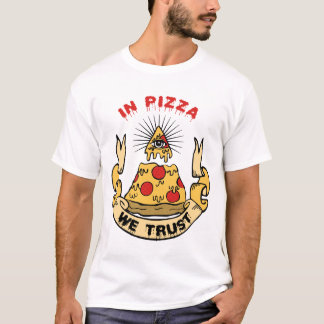 Camiseta Na Pizza Confiamos