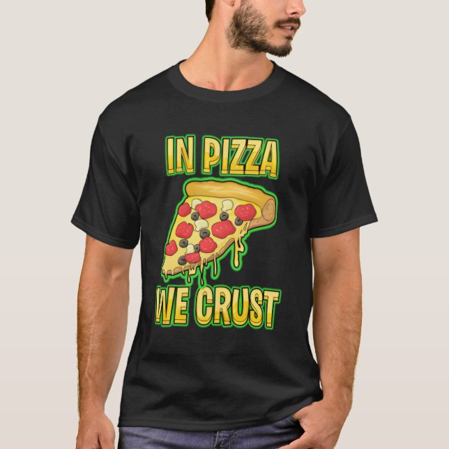 Camiseta Na Pizza Nós Crust (Frente)