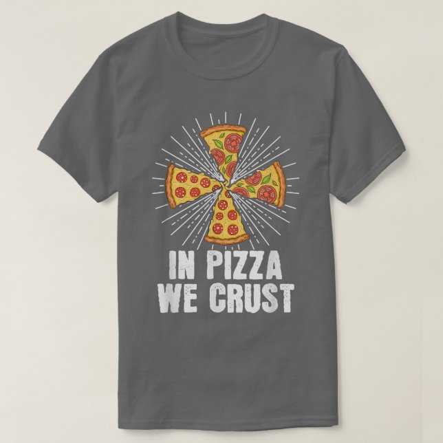 Camiseta Na Pizza Nós Crust Pizza Baker (Frente do Design)