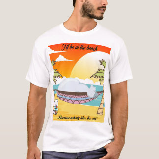 Camiseta Na praia