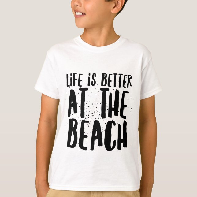 Camiseta Na Praia (Frente)