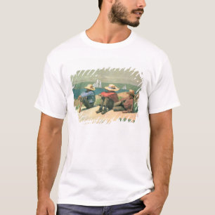 Camiseta Na praia, 1875 (w/c)