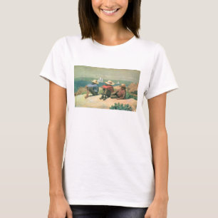 Camiseta Na praia, 1875 (w/c)