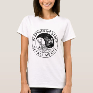 Camiseta Na Primavera, Começamos Na Queda, Nós Cortamos Saz