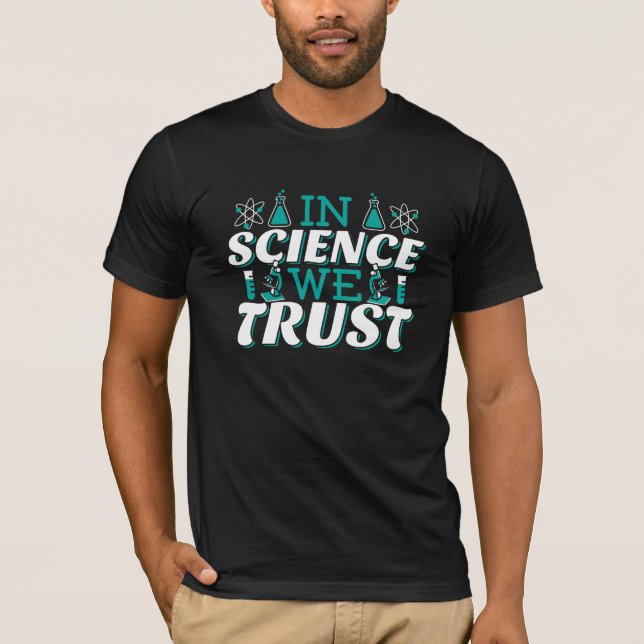 Camiseta Na Science We Trust Cote - Professor (Frente)