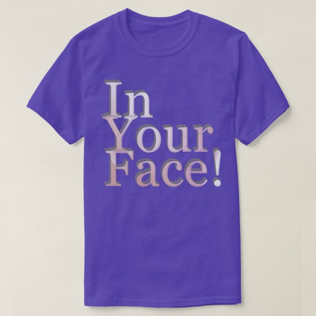 Camiseta Na Sua Cara (Frente do Design)