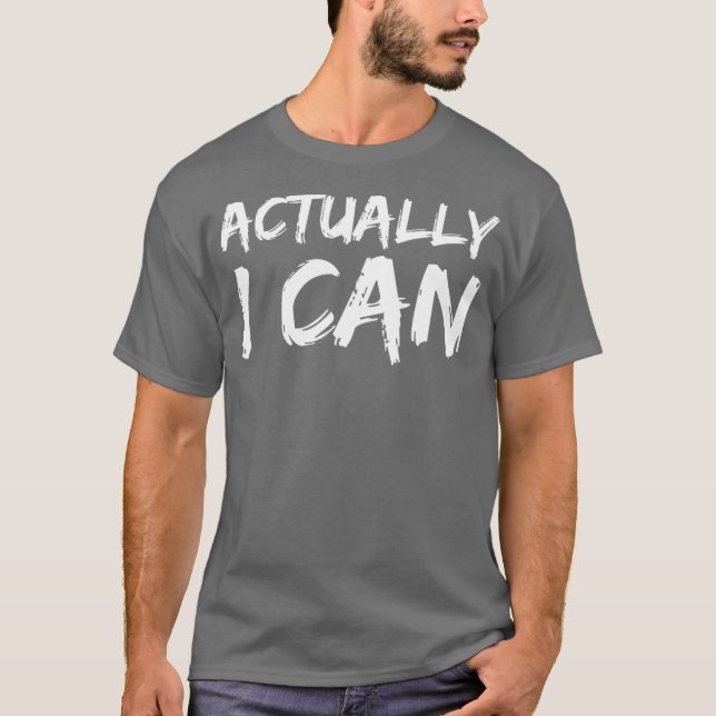 Camiseta Na Verdade Eu Posso Sim Empoderando Encorajar (Frente)