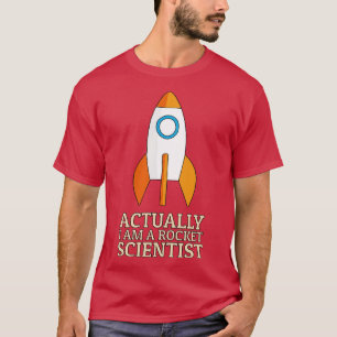 Camiseta Na Verdade Sou Um Cientista De Foguetes
