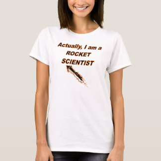 Camiseta Na Verdade Sou Um Cientista De Foguetes