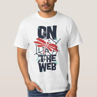 Camiseta Na Web - Dragonfly T-Shirt Inspirada na Natureza