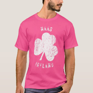 Camiseta Naas Kildare Ireland Vintage Shamrock Distante L