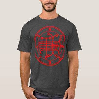 Camiseta Naberius Sigil Teaches Arts and Science Red