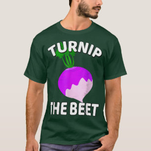 Camiseta Nabo De Beterraba Amadurece Lâmpada Vegetariana Ve