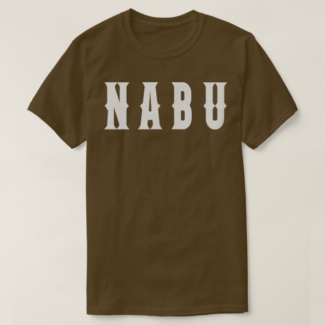 Camiseta Nabu Costume (Frente do Design)